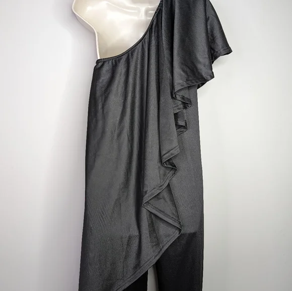 One Arm Off The Shoulder Jumpsuit - Picture 5 of 6